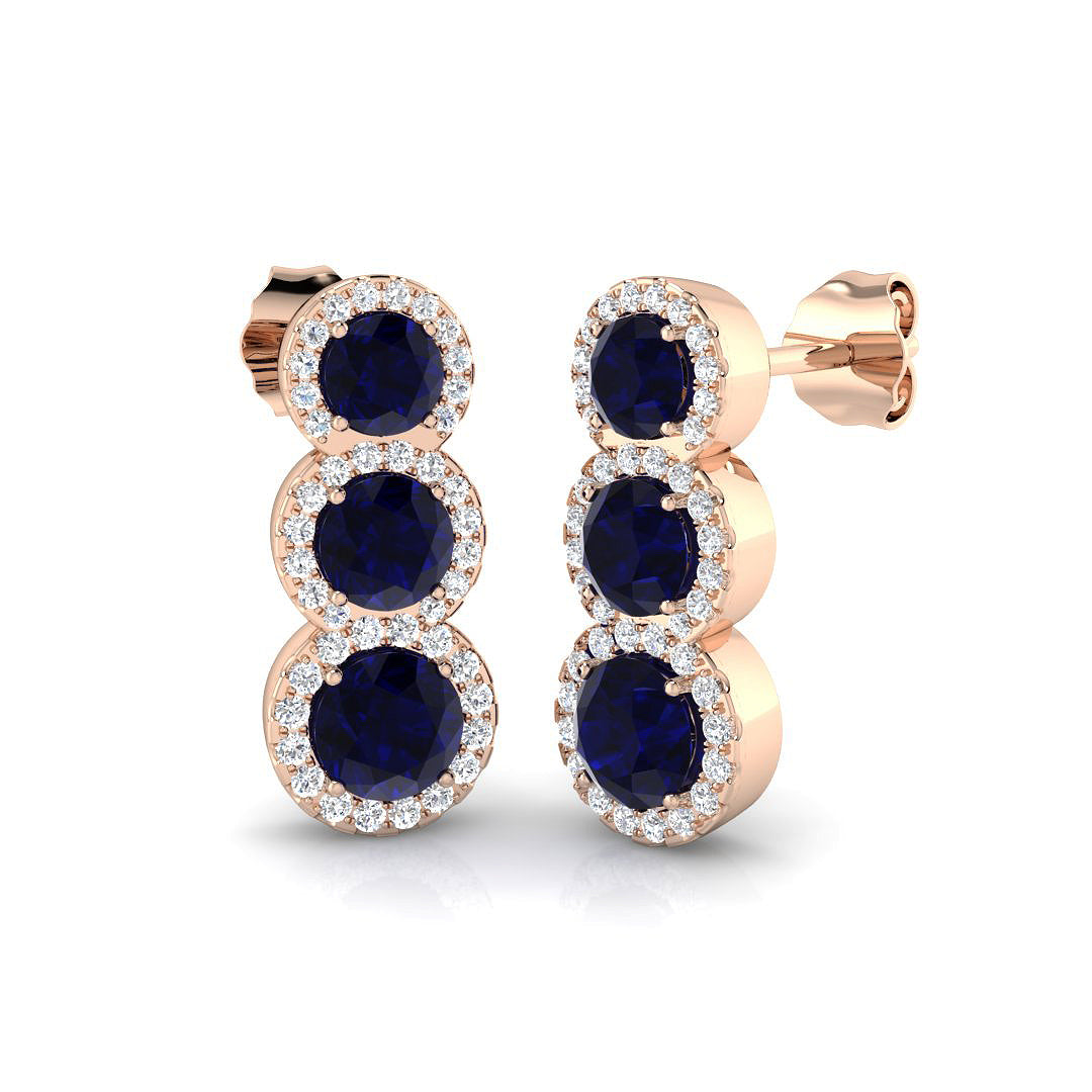 SE6377 — Earrings - 9k Rose Gold