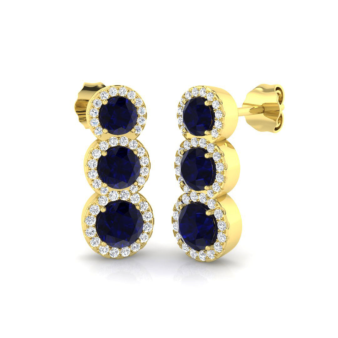 SE6377 — Earrings - 9k Yellow Gold