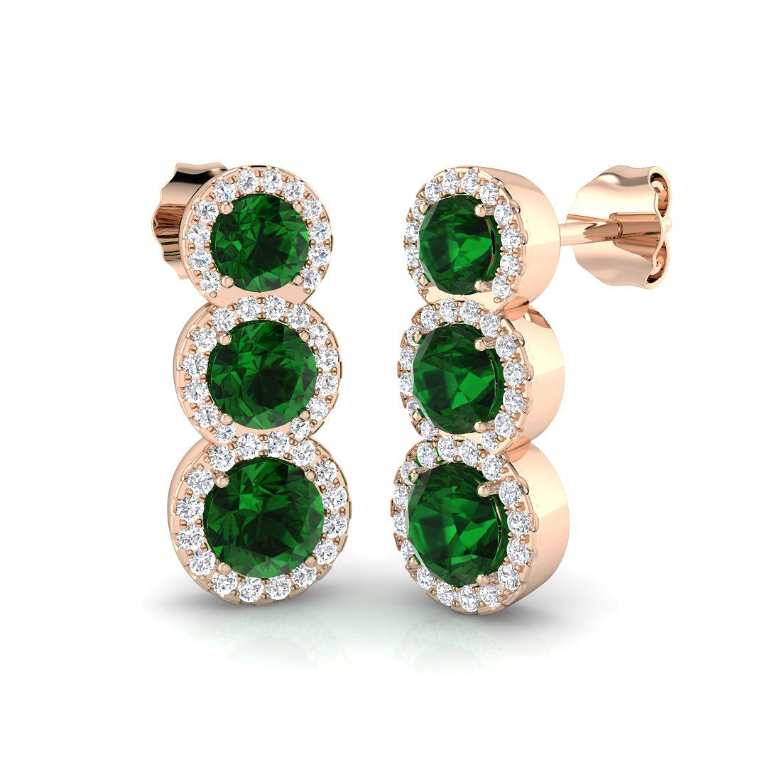 SE6377 — Earrings - 9k Rose Gold