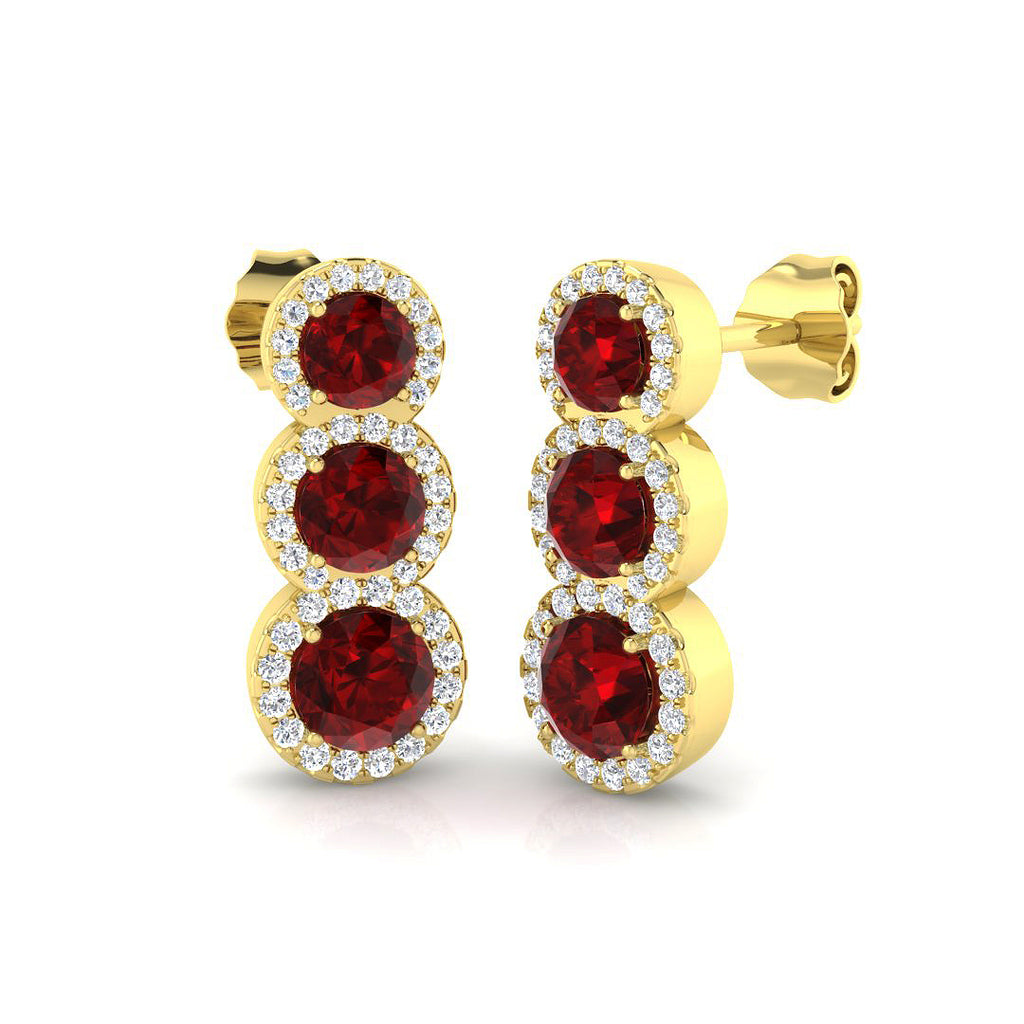 SE6377 — Earrings - 9k Yellow Gold