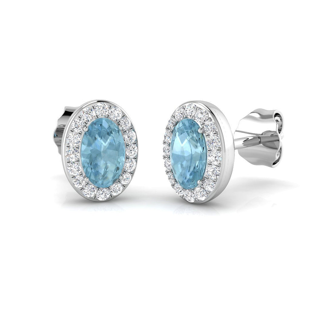 SE6378 — Earrings - 9k White Gold