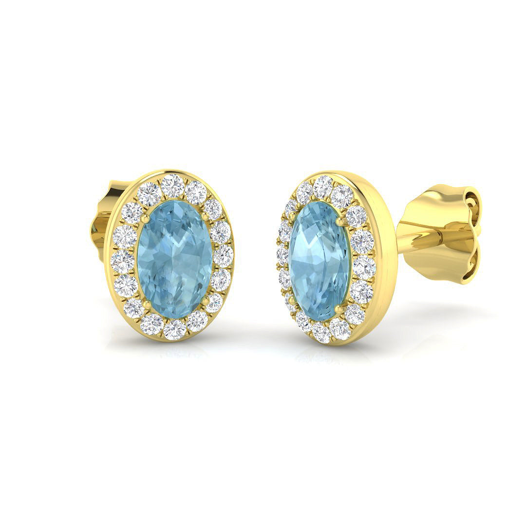 SE6378 — Earrings - 9k Yellow Gold
