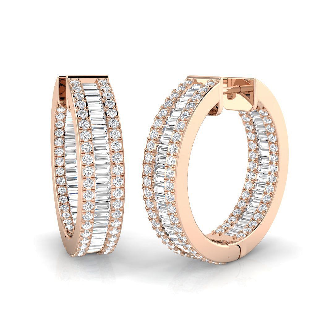 SE6383 — Earrings - 9k Rose Gold