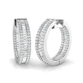 SE6383 — Earrings - 9k White Gold