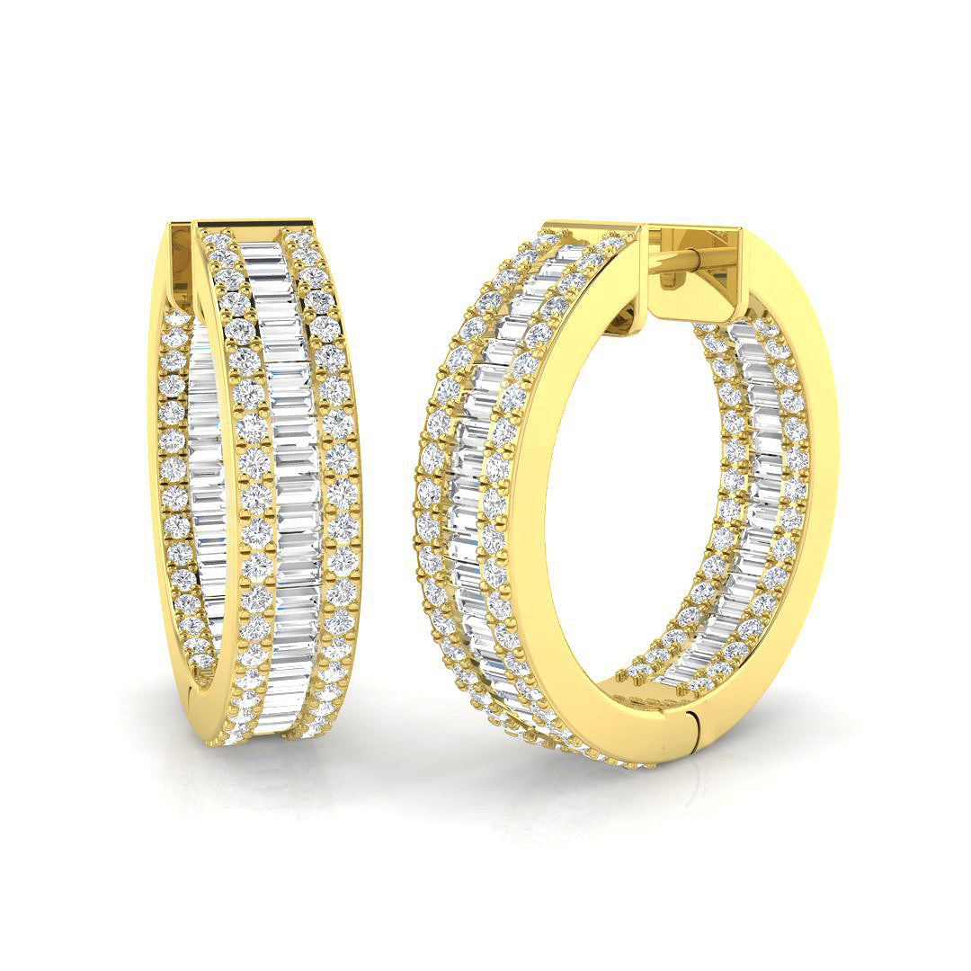 SE6383 — Earrings - 9k Yellow Gold