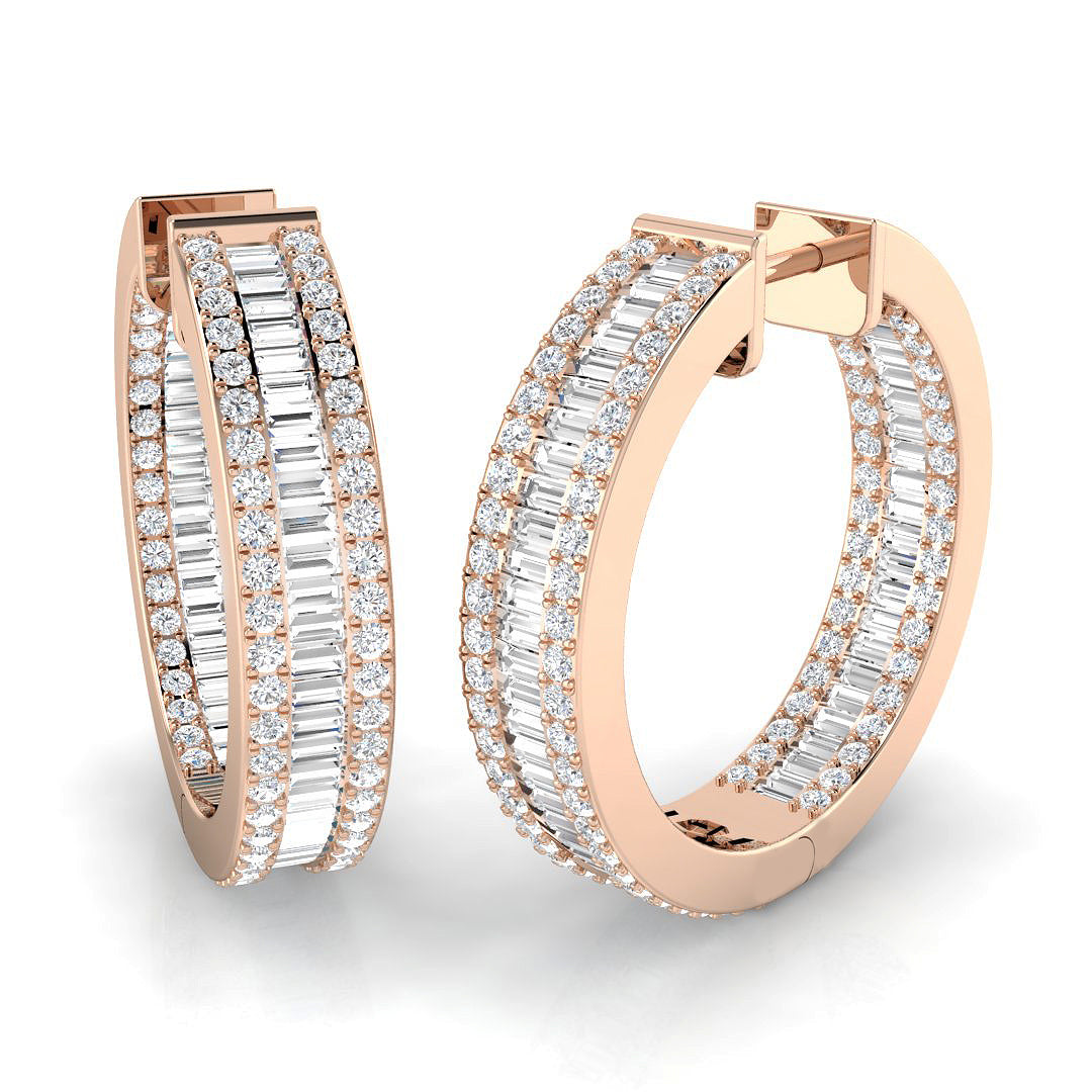 SE6384 — Earrings - 9k Rose Gold