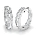 SE6384 — Earrings - 9k White Gold