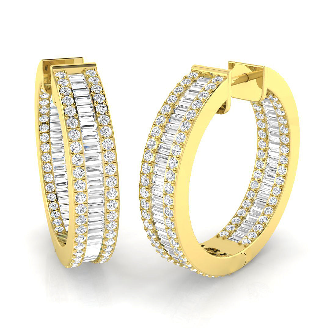 SE6384 — Earrings - 9k Yellow Gold