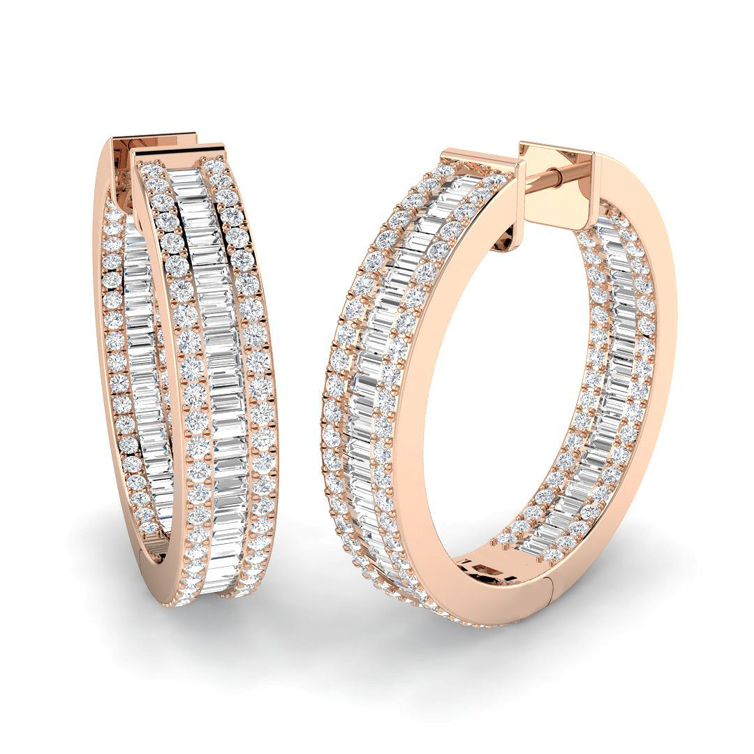 SE6385 — Earrings - 9k Rose Gold