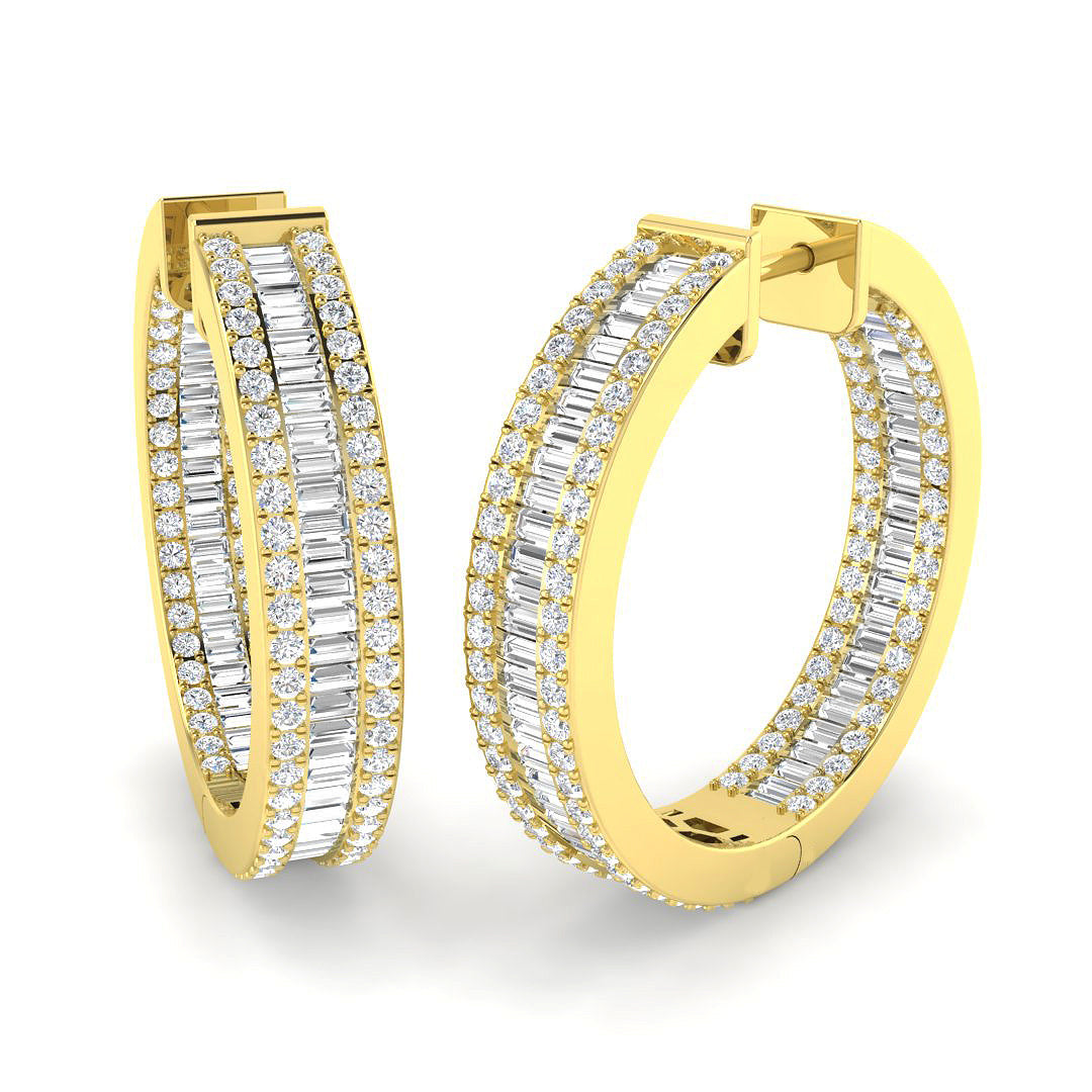 SE6385 — Earrings - 9k Yellow Gold