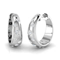 SE6387 — Earrings - 9k White Gold
