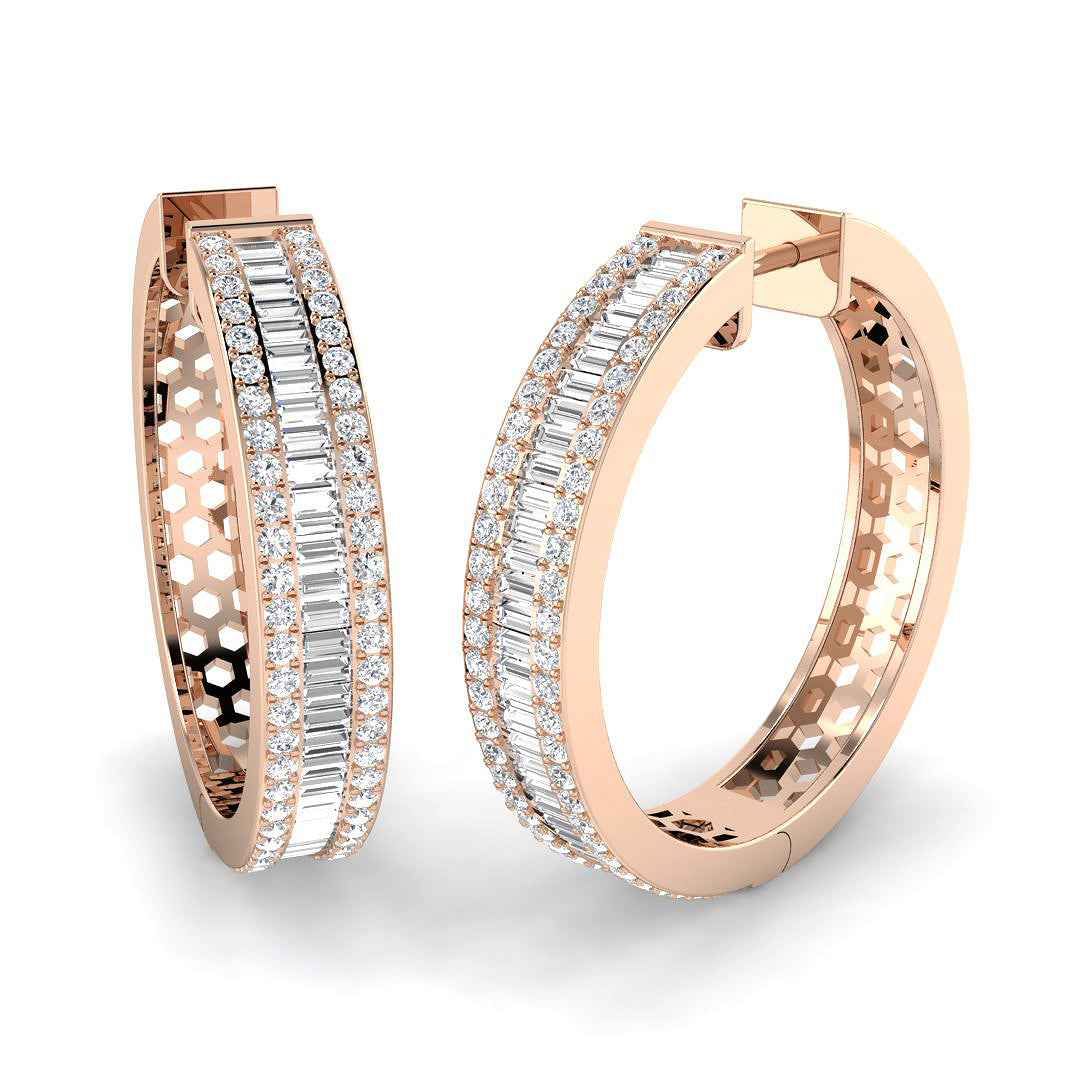 SE6389 — Earrings - 9k Rose Gold
