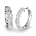 SE6389 — Earrings - 9k White Gold