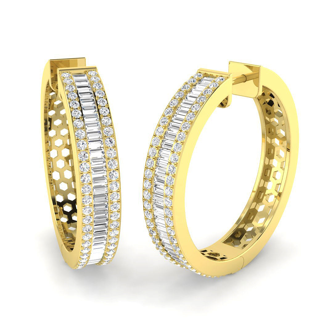 SE6389 — Earrings - 9k Yellow Gold