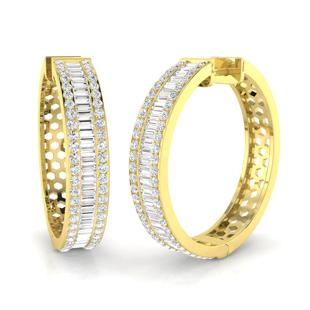 SE6390 — Earrings - 9k Yellow Gold