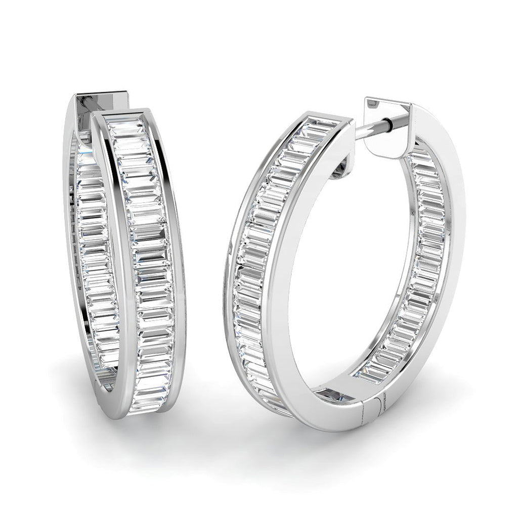SE6393 — Earrings - 9k White Gold