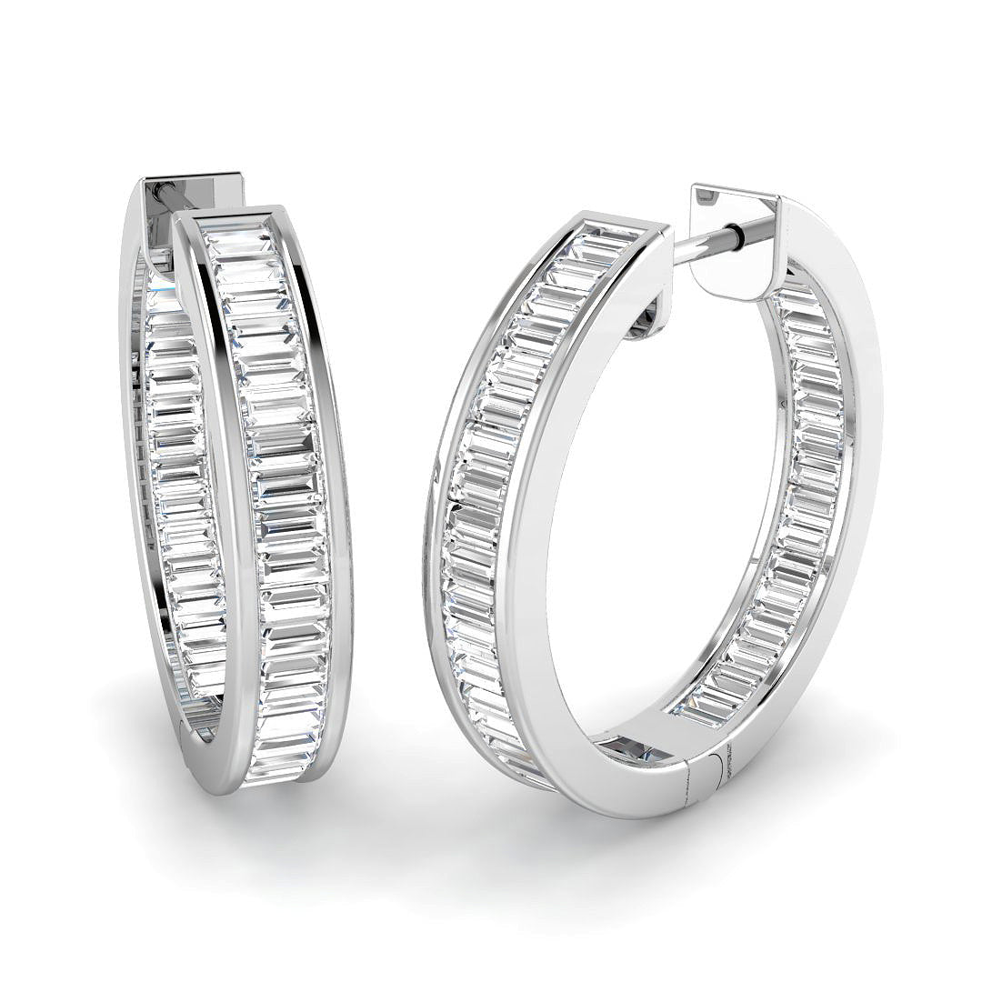 SE6393 — Earrings - 9k White Gold