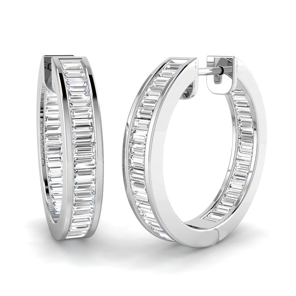 SE6394 — Earrings - 9k White Gold