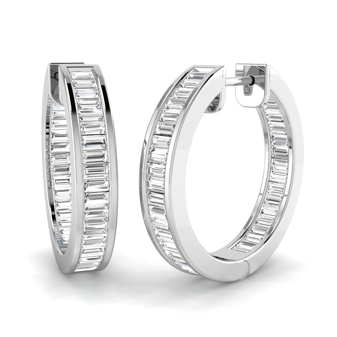 SE6394 — Earrings - 9k White Gold