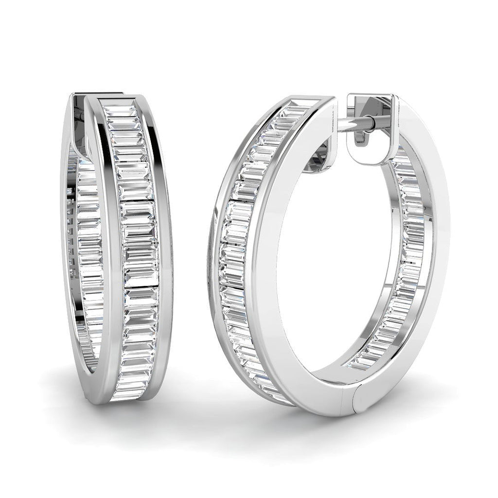 SE6395 — Earrings - 9k White Gold