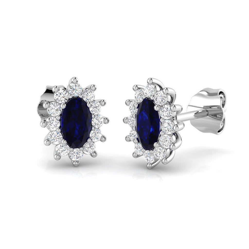 SE6397 — Earrings - 9k White Gold