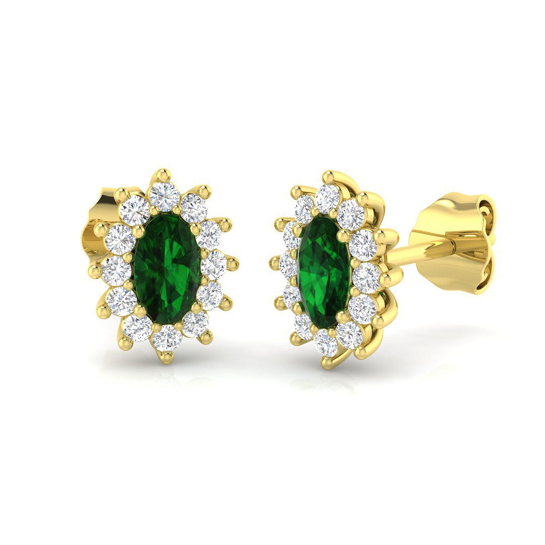 SE6397 — Earrings - 9k Yellow Gold