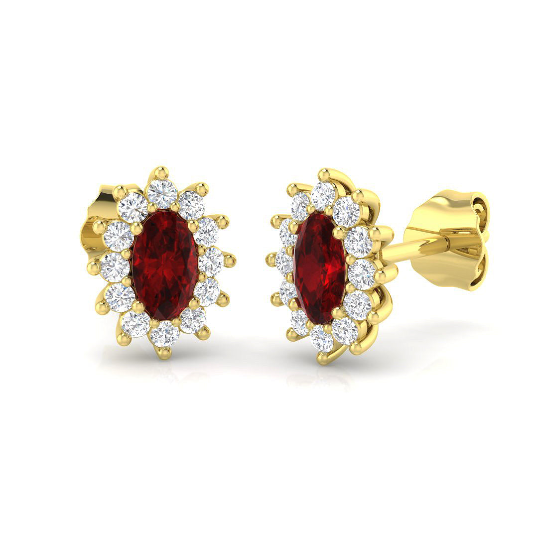SE6397 — Earrings - 9k Yellow Gold