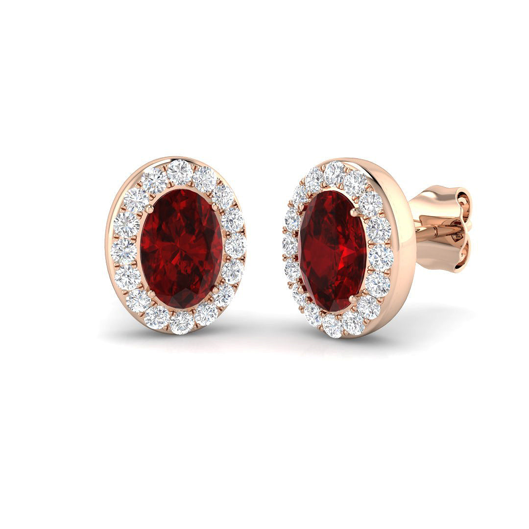 SE6399 — Earrings - 9k Rose Gold