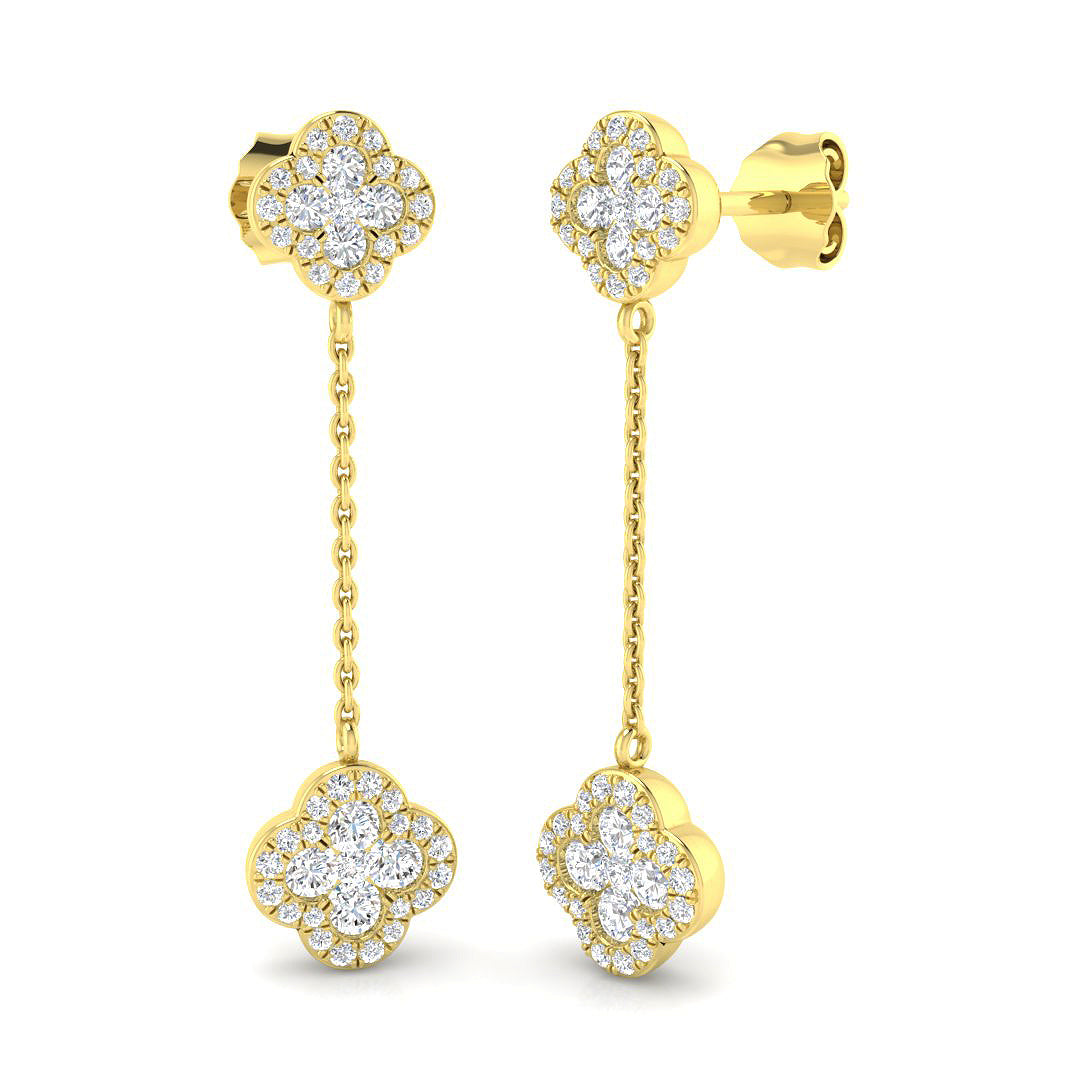 SE6405 — Earrings - 9k Yellow Gold