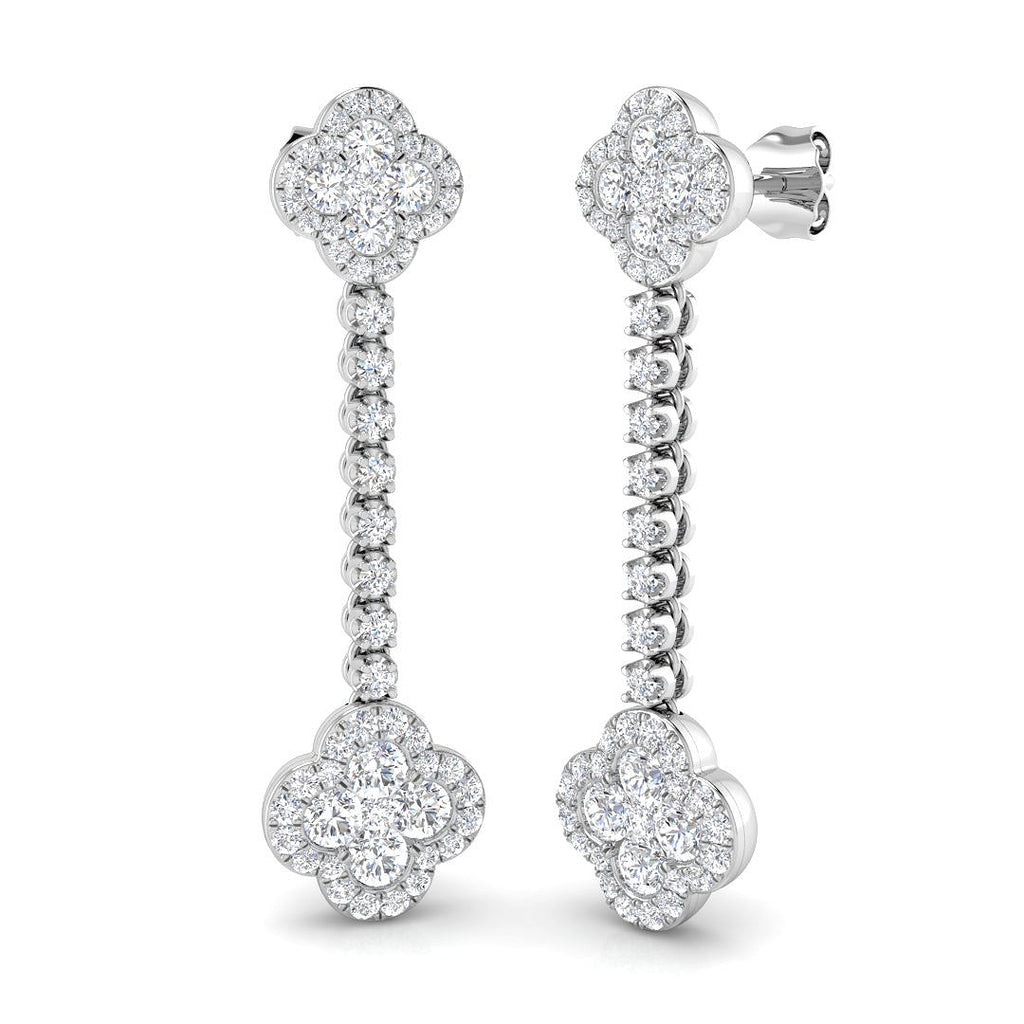 SE6406 — Earrings - 9k White Gold
