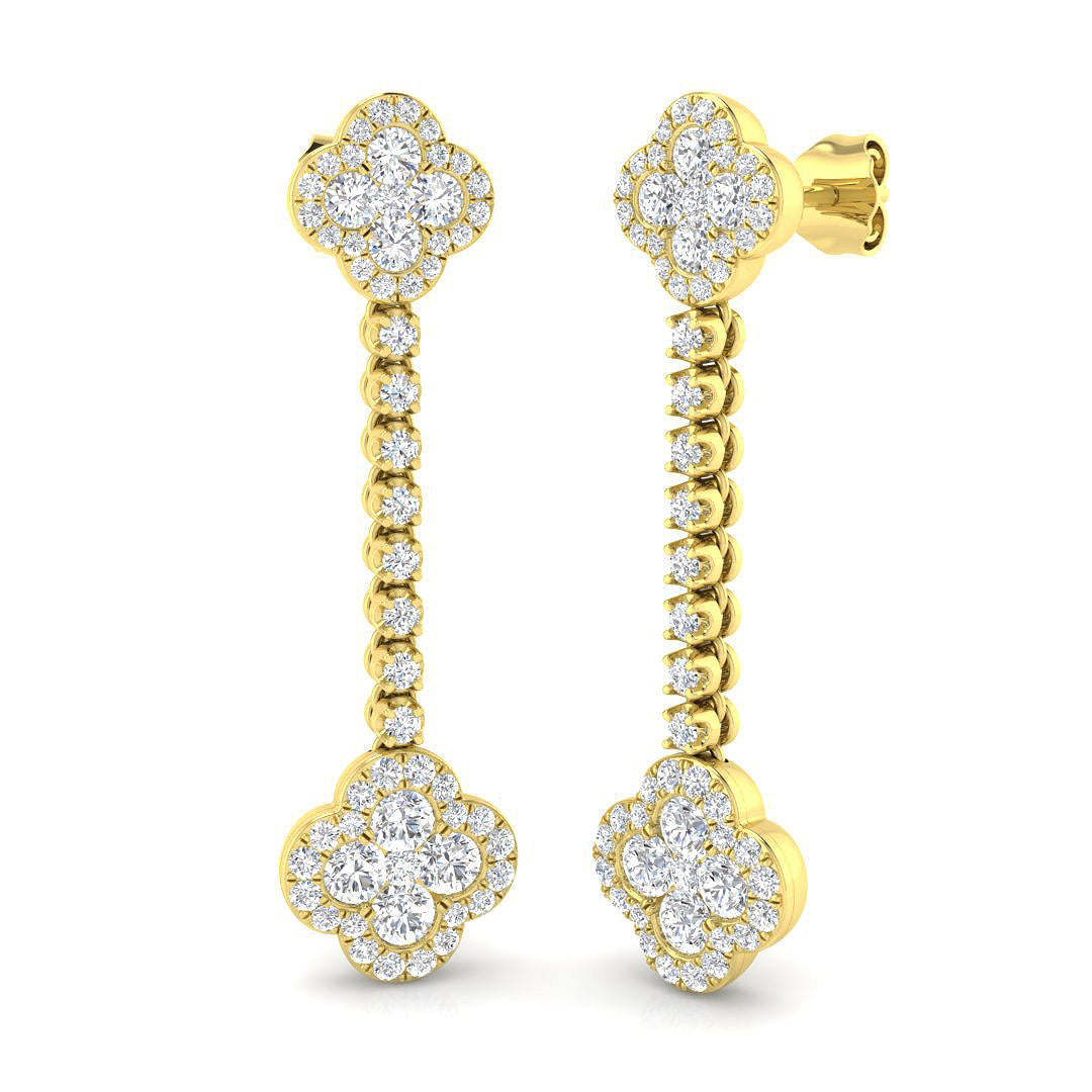 SE6406 — Earrings - 9k Yellow Gold