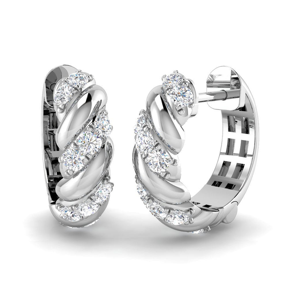 SE6415 — Earrings - 9k White Gold