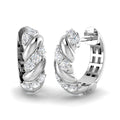 SE6415 — Earrings - 9k White Gold