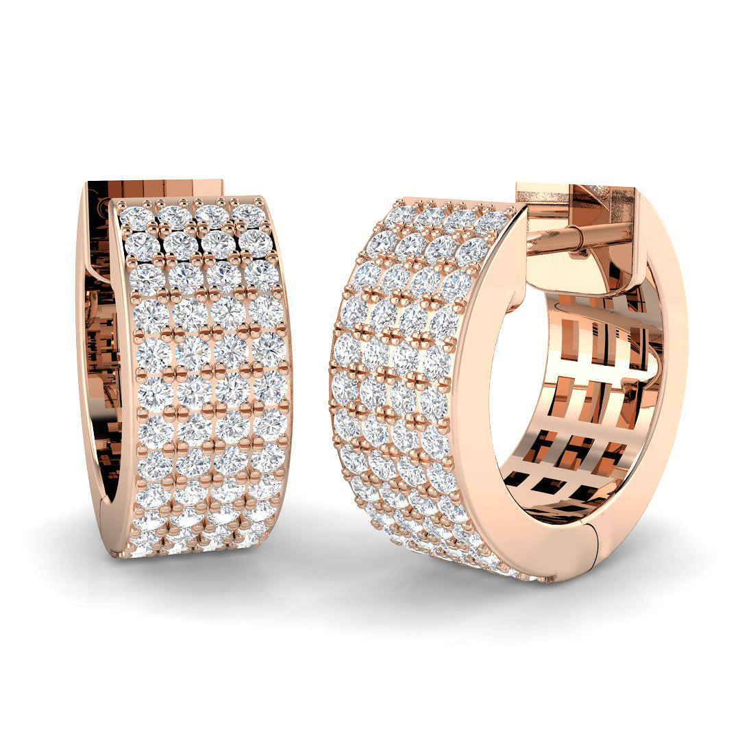 SE6416 — Earrings - 9k Rose Gold
