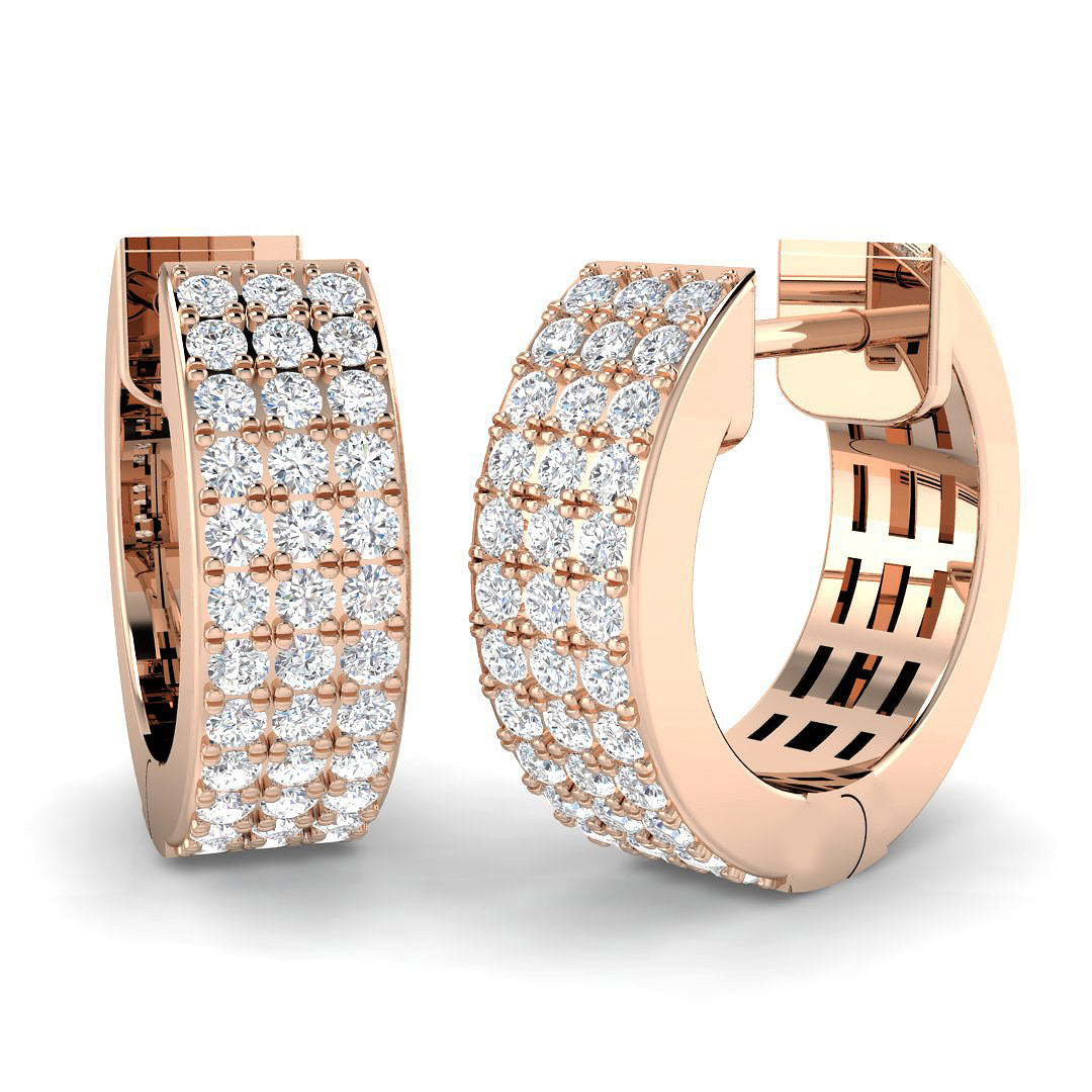 SE6417 — Earrings - 9k Rose Gold