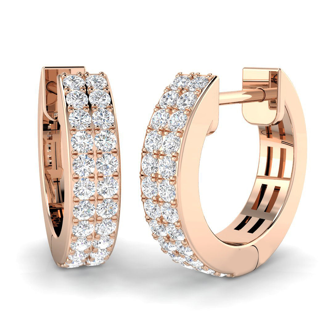 SE6418 — Earrings - 9k Rose Gold