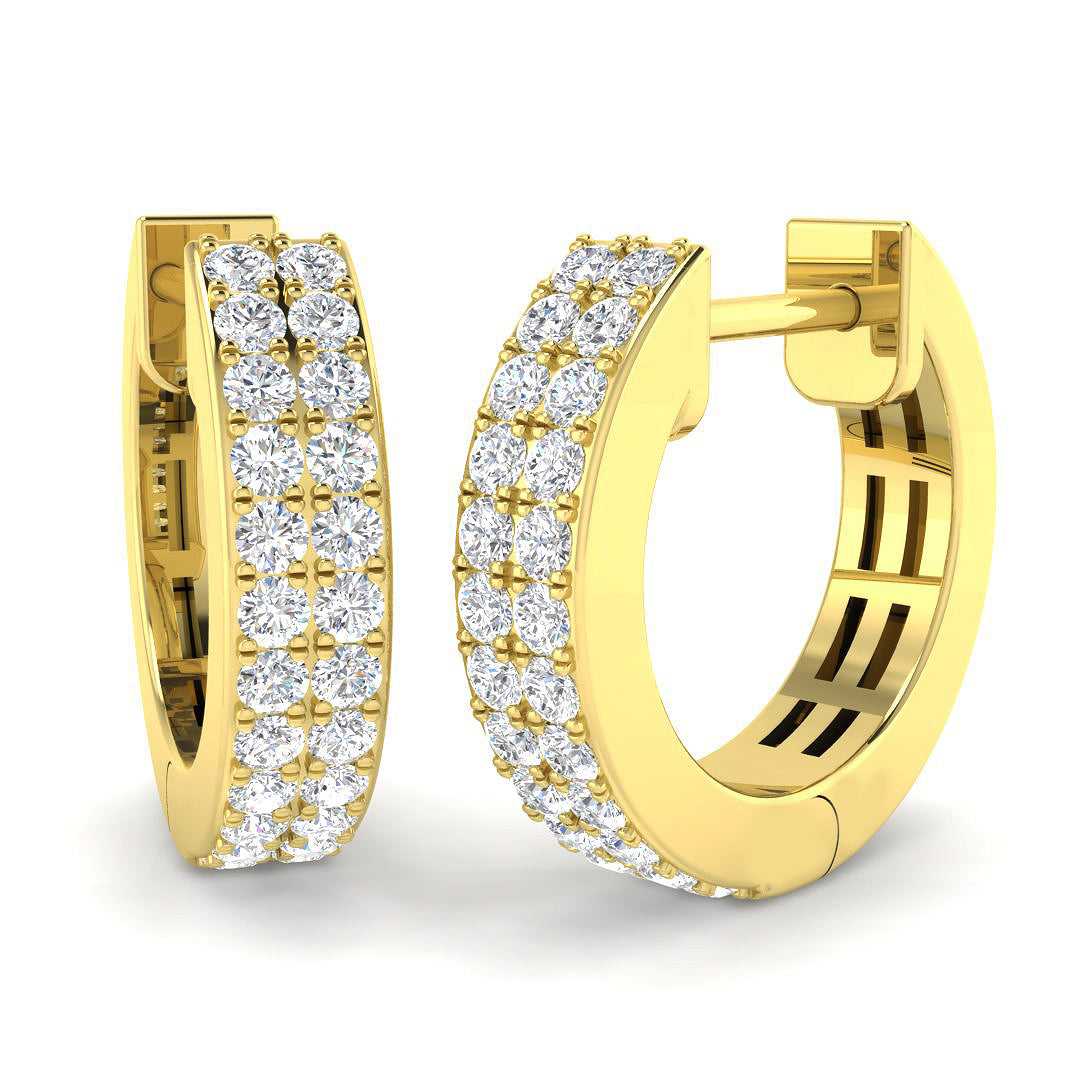 SE6418 — Earrings - 9k Yellow Gold