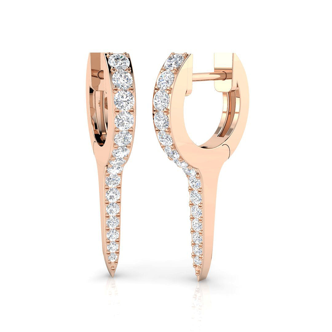 SE6419 — Earrings - 9k Rose Gold
