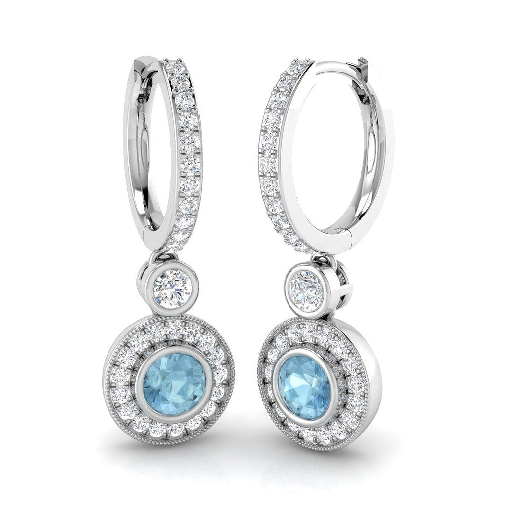 SE6427 — Earrings - 9k White Gold