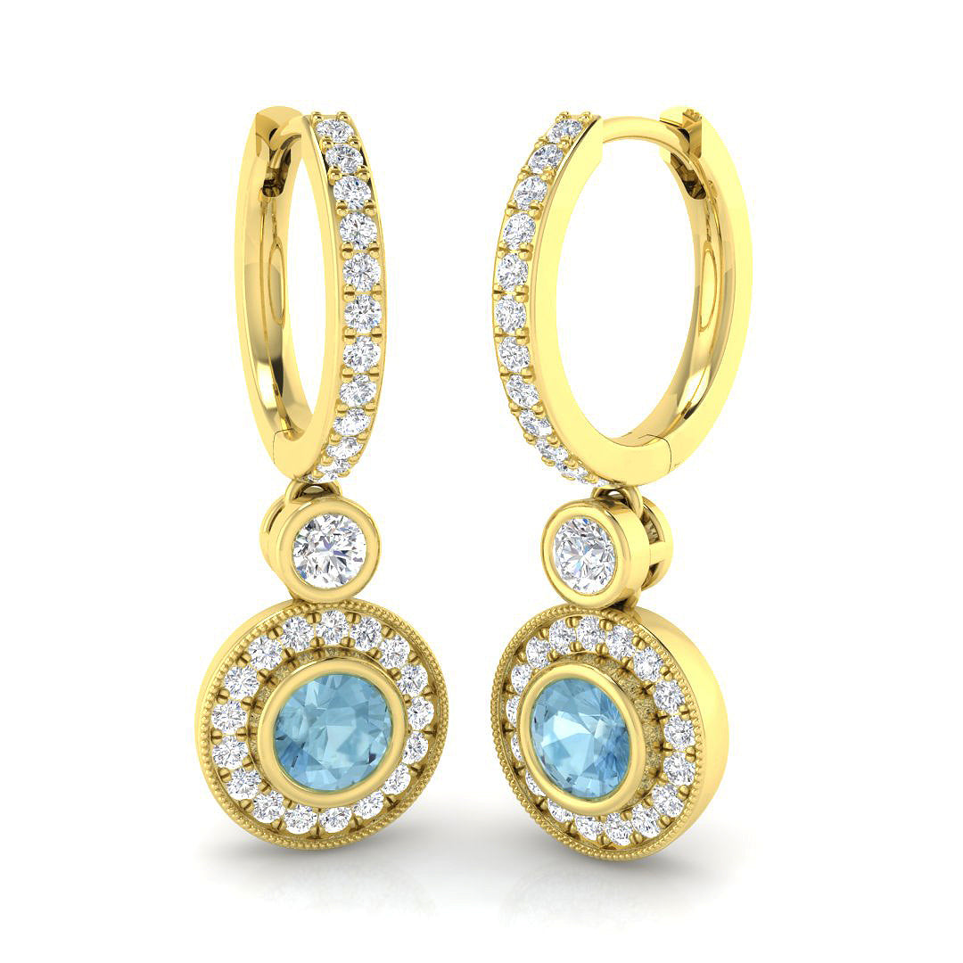 SE6427 — Earrings - 9k Yellow Gold