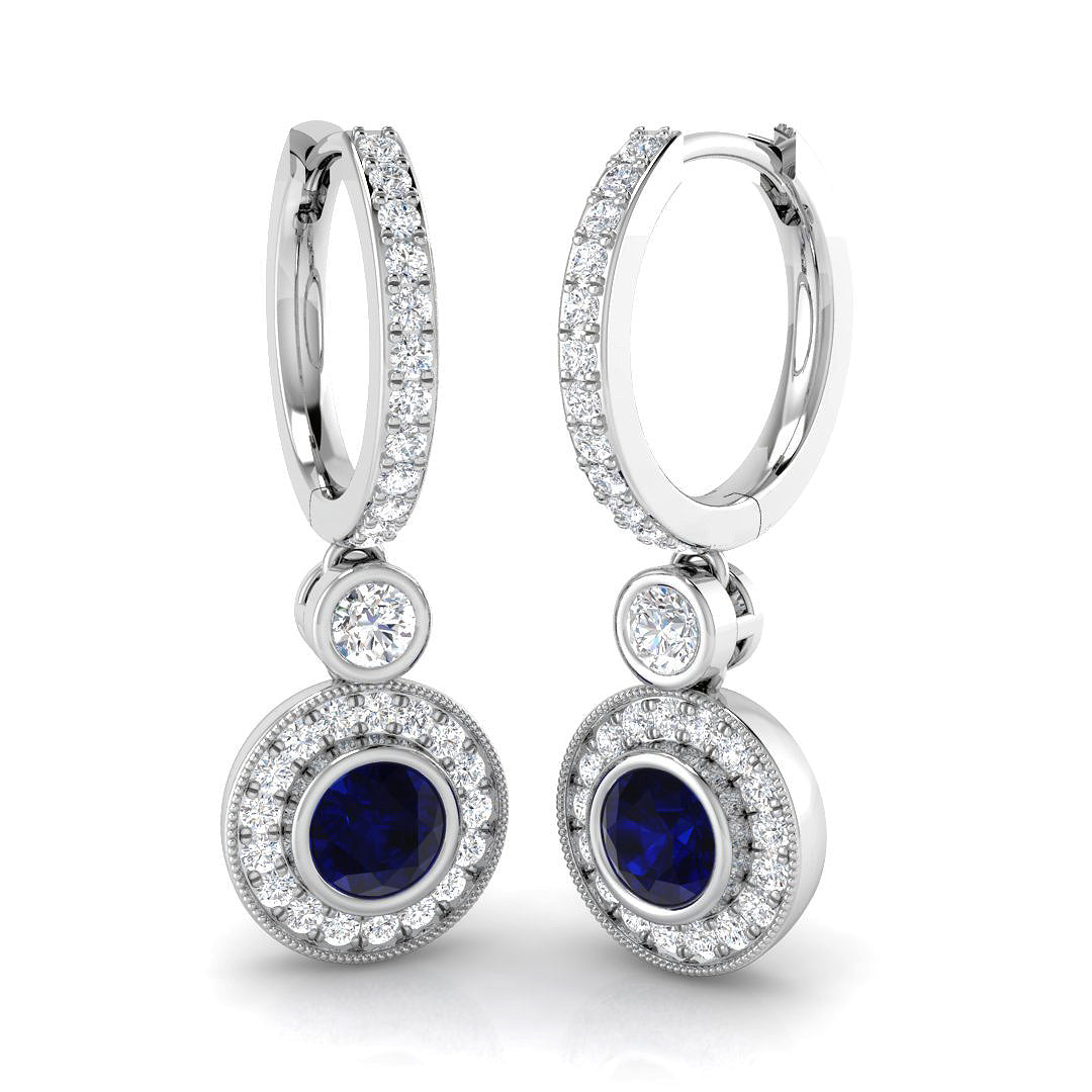 SE6427 — Earrings - 9k White Gold