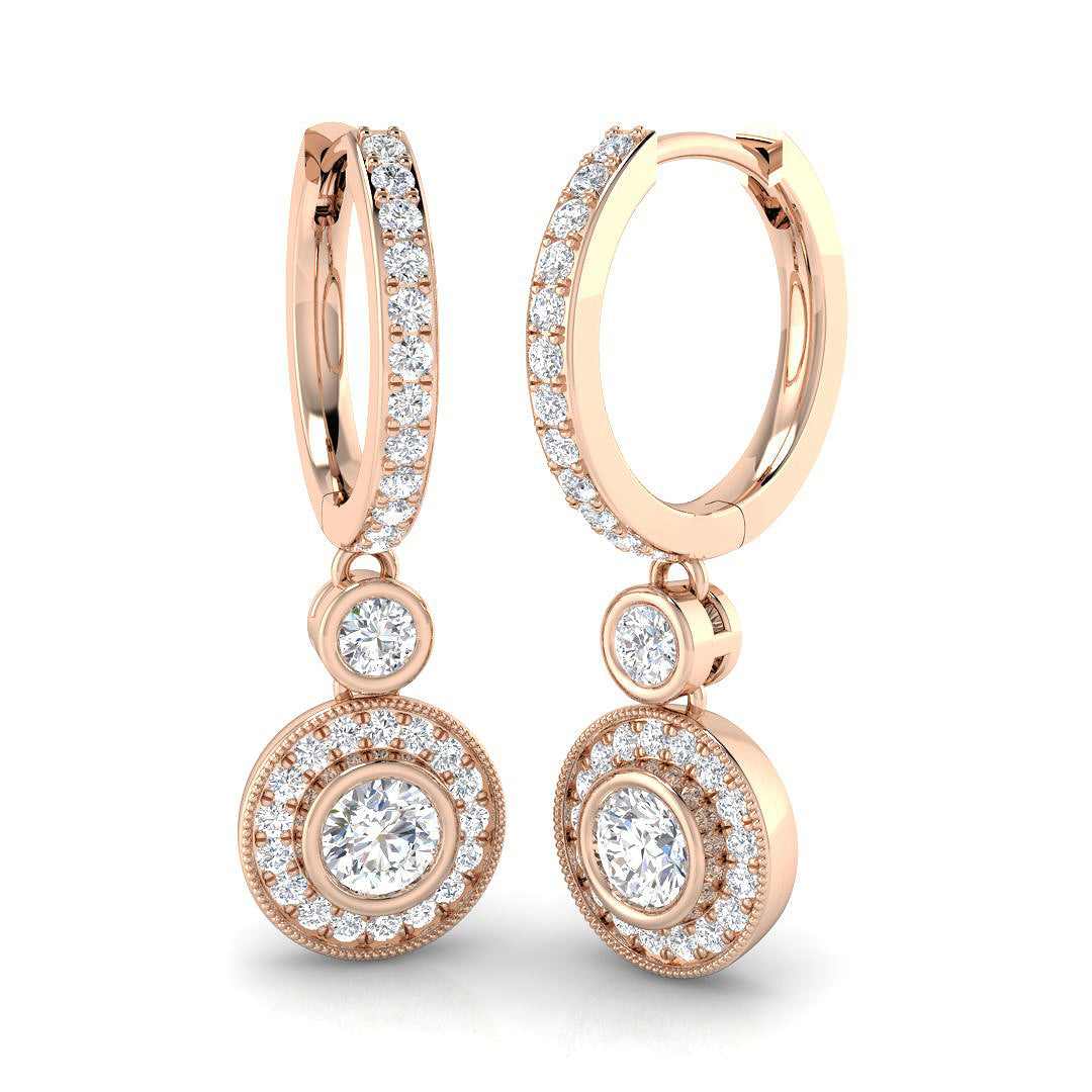 SE6428 — Earrings - 9k Rose Gold