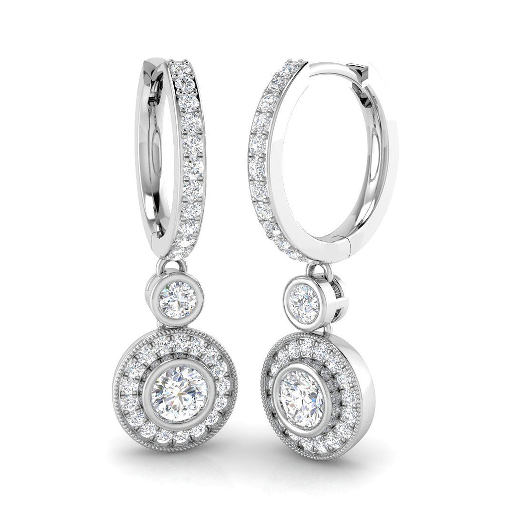 SE6428 — Earrings - 9k White Gold