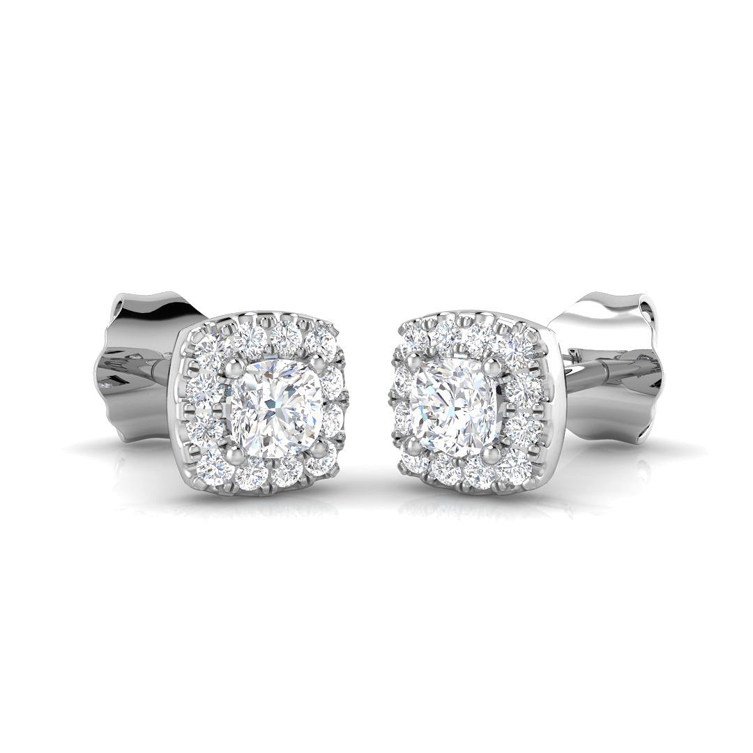 SE6431 — Earrings - 9k White Gold