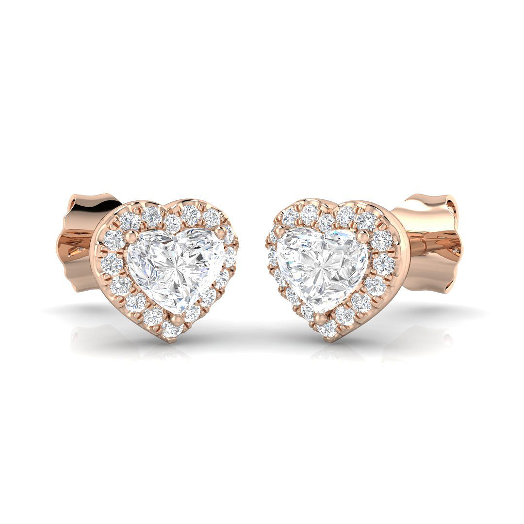 SE6432 — Earrings - 9k Rose Gold