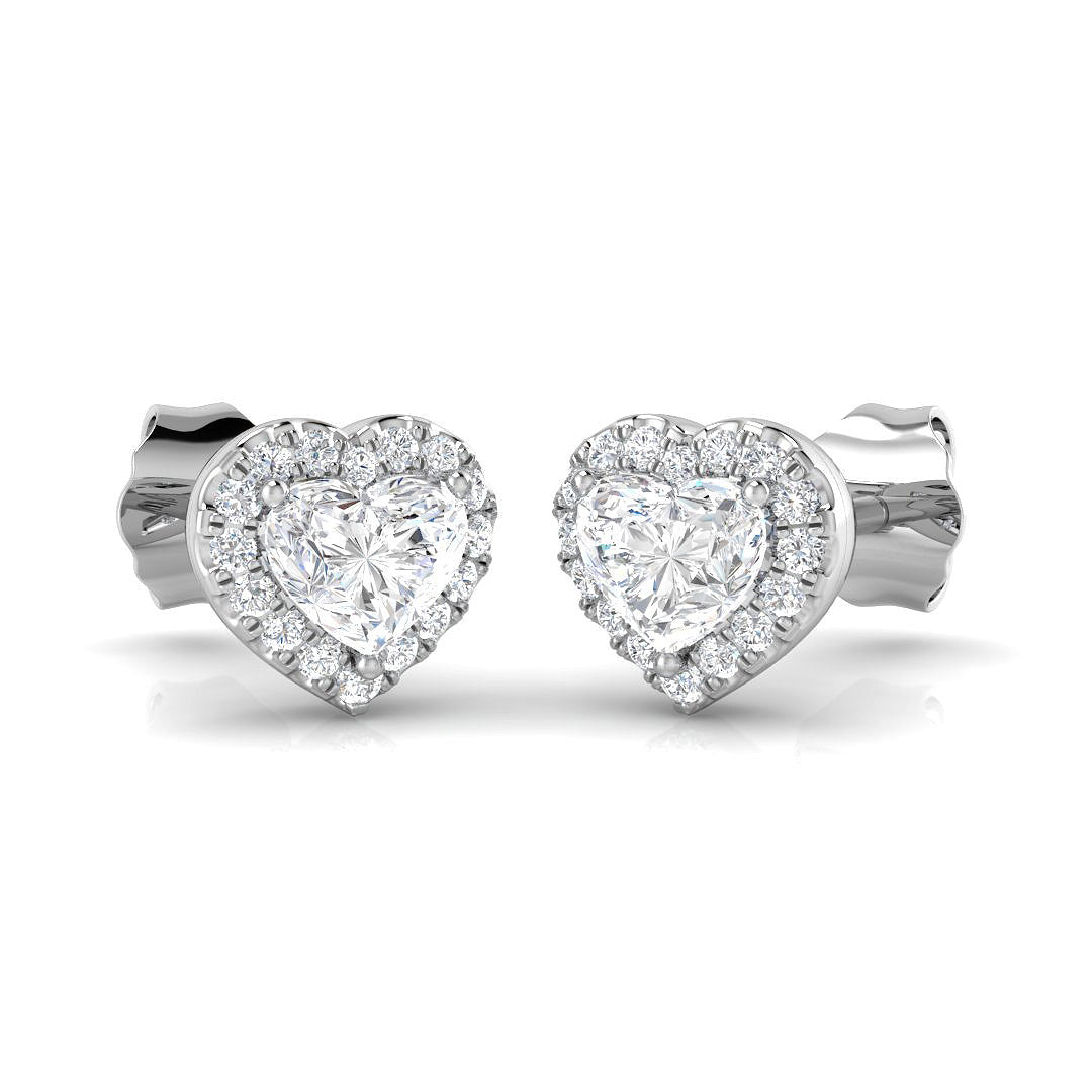 SE6432 — Earrings - 9k White Gold