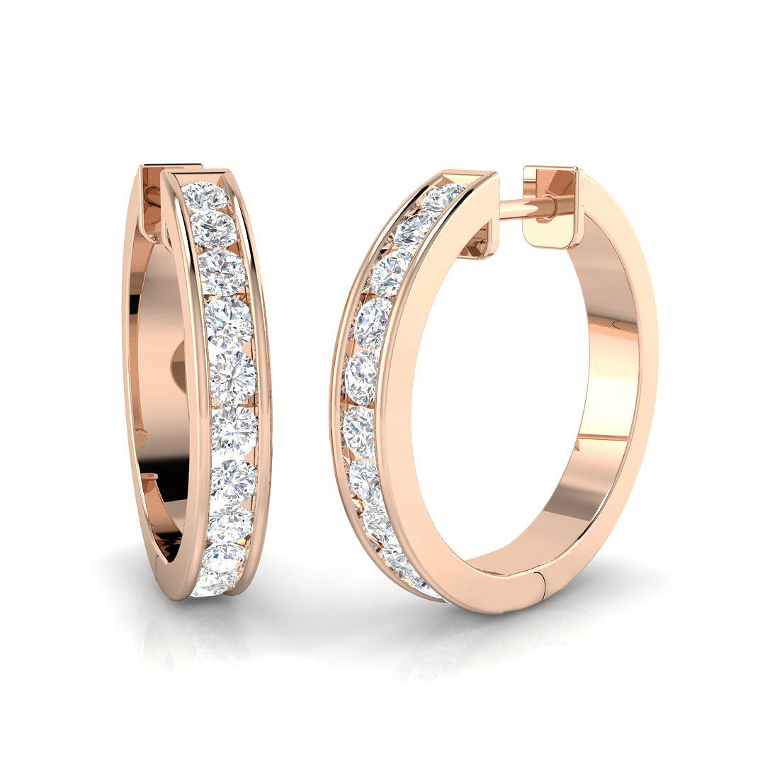 SE6436 — Earrings - 9k Rose Gold