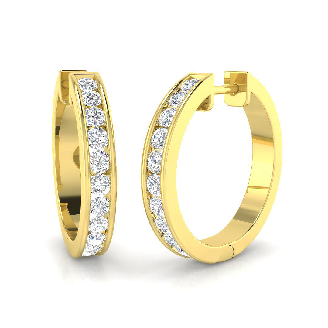 SE6436 — Earrings - 9k Yellow Gold