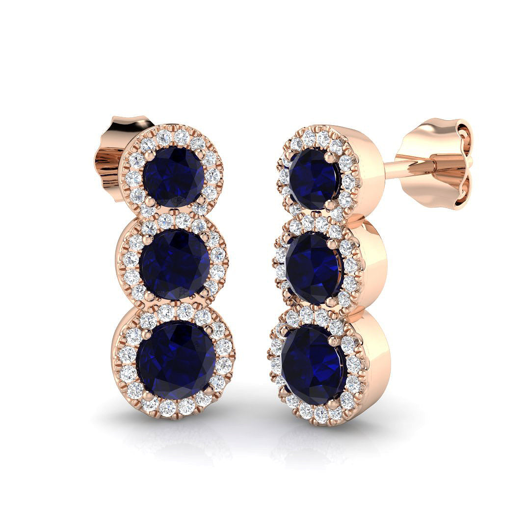 SE6455 — Earrings - 9k Rose Gold