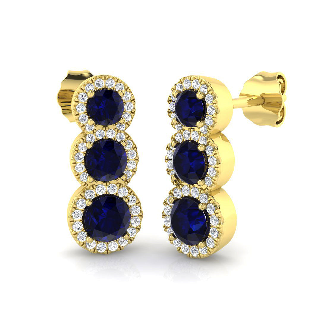 SE6455 — Earrings - 9k Yellow Gold